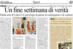 13 Novembre 2010 - Il Nuovo Corriere