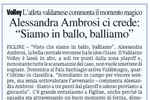 26 Febbraio 2011 - Il Nuovo Corriere